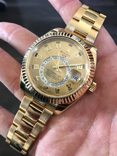 noob rolex sky dweller|rolex sky dweller yellow gold.